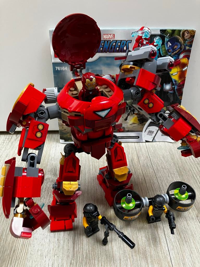 Lego Marvel Iron Man Hulkbuster 76164 - Compleet incl doos, Ophalen of Verzenden, Zo goed als nieuw, Complete set, Lego