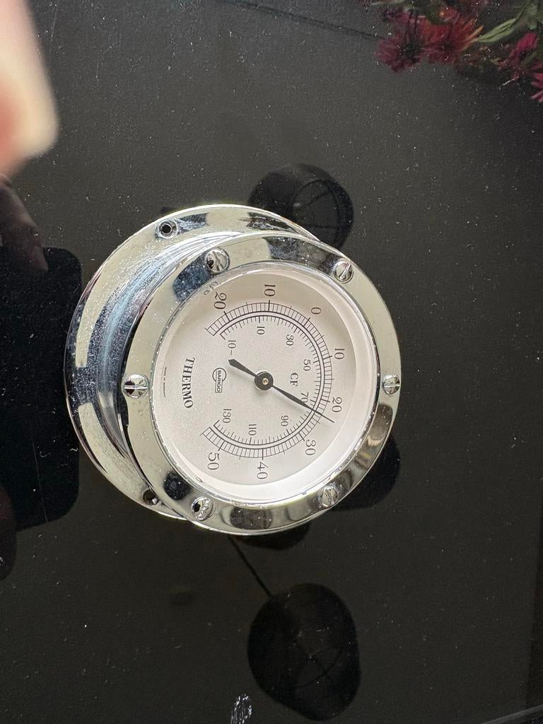 Watersport Set: Barometer, Thermometer, Klok, Ophalen of Verzenden, Gebruikt, Weerstation