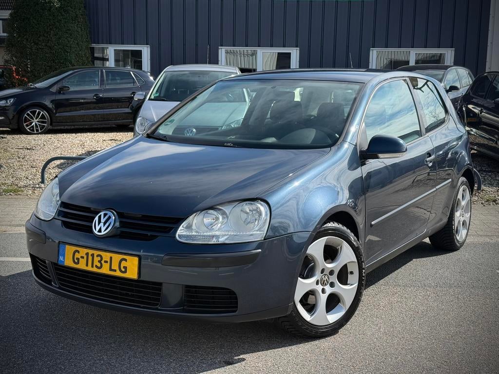 Volkswagen 2005 Blauw GTI LOOK, TREKHAAK, AIRCO, 74 pk, Blauw, 610 kg, 1000 kg