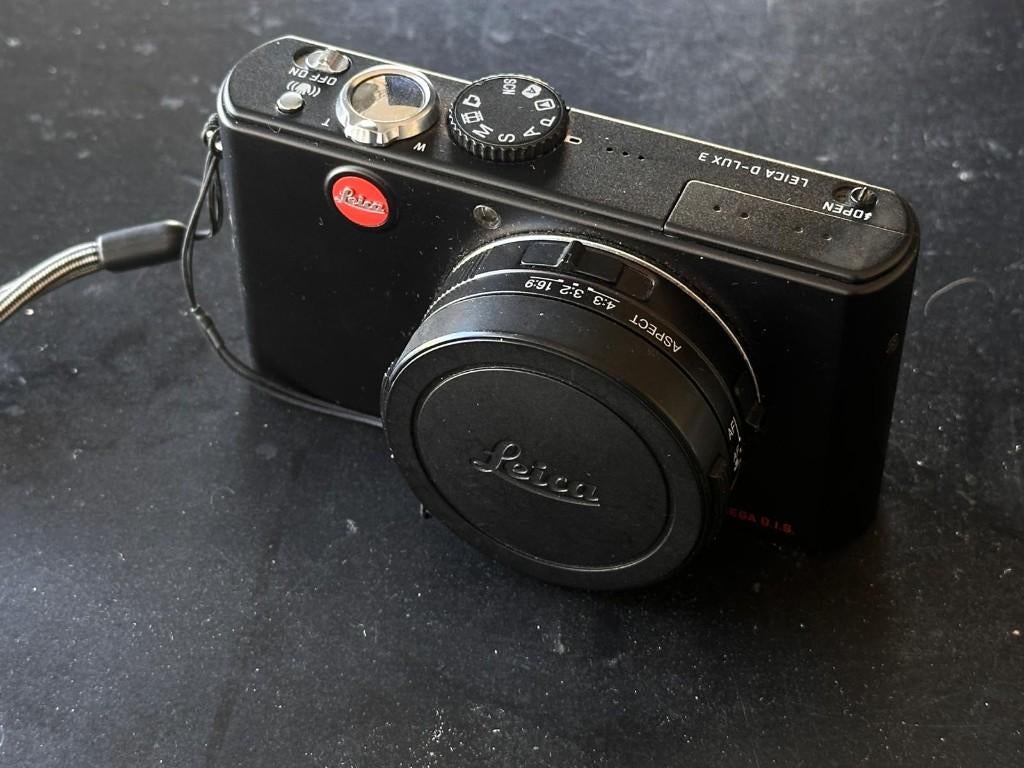 Leica d-lux 3 digitale compactcamera met origineel hoesje, Ophalen, Gebruikt, Compact, 10 Megapixel