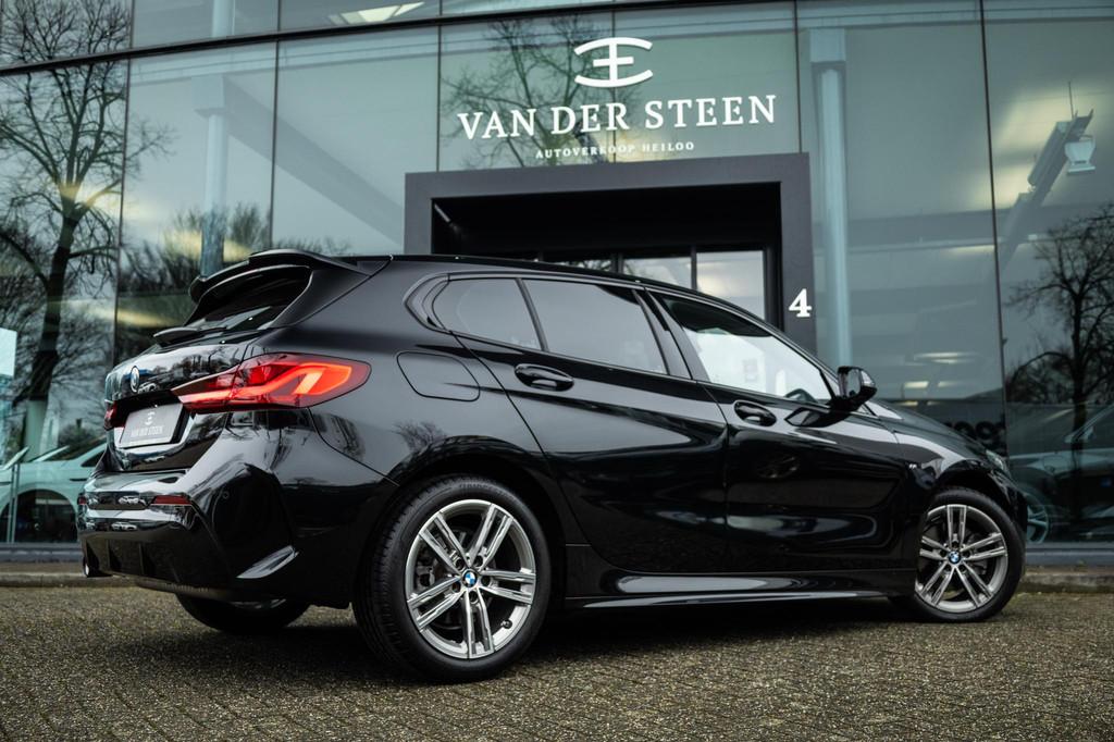 BMW 1-serie 118i M Sport | Stuurwielverwarming, Gebruikt, Lichtsensor, Zwart, Bedrijf