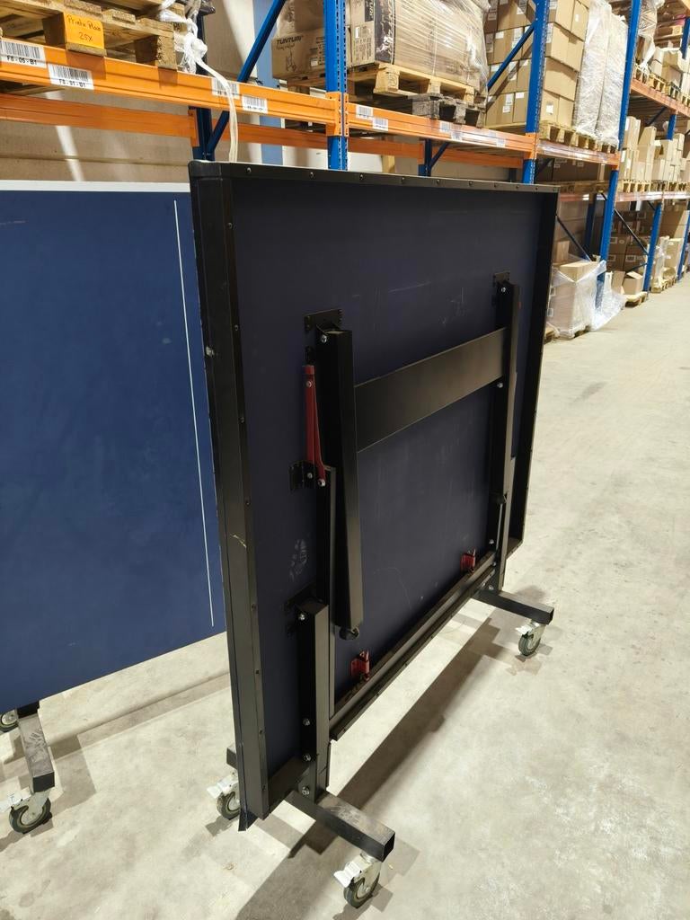 Inklapbare en verrijdbare tafeltennistafel, Sport en Fitness, Tafeltennis, Ophalen of Verzenden