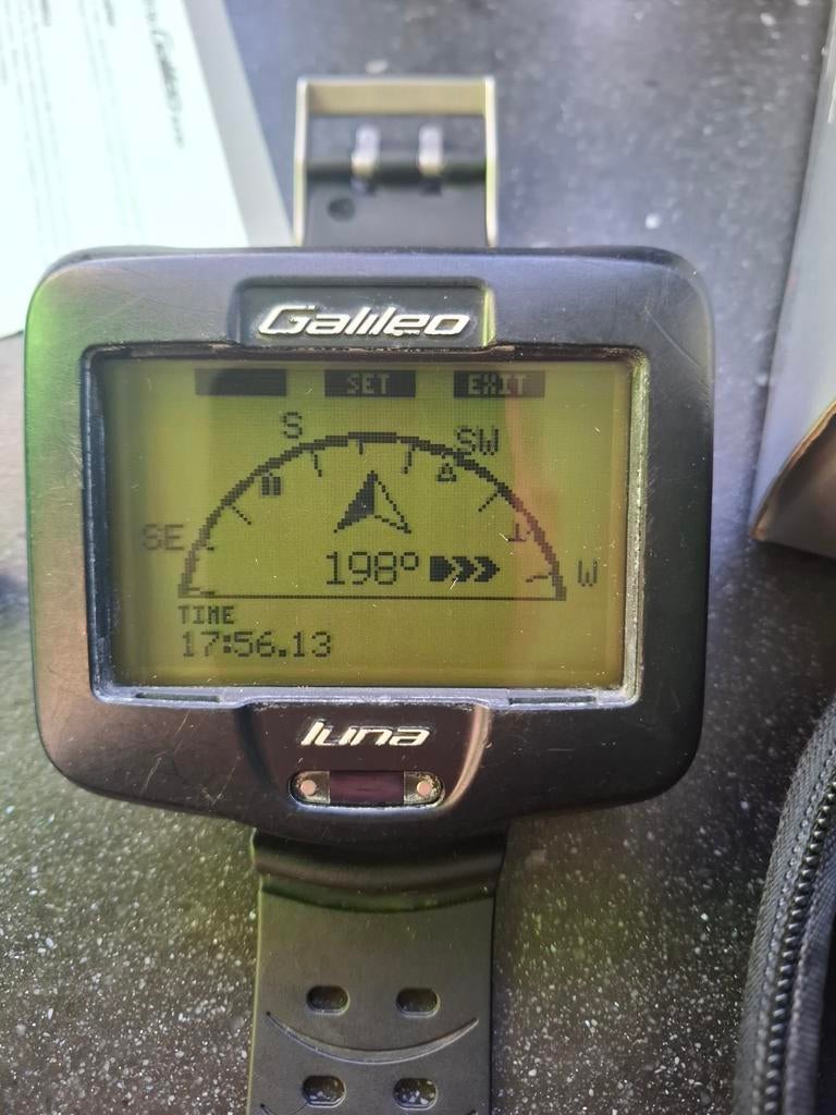 Galileo Luna duikcomputer met zender, Watersport en Boten, Duiken, Ophalen of Verzenden, Duikcomputer