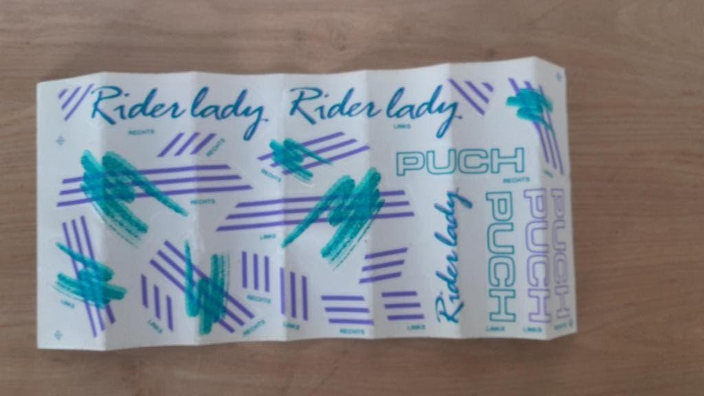 Puch Macho Rider Lady transferset, Fietsen en Brommers, Brommeronderdelen | Puch, Ophalen, Zo goed als nieuw