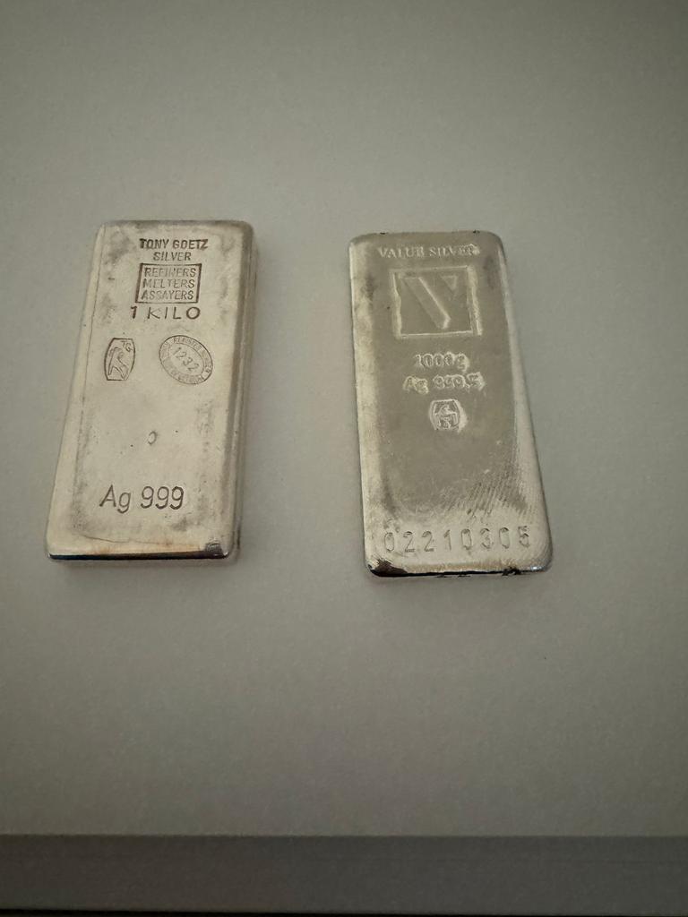 1 kilo zilverbaren, Ophalen of Verzenden, Zilver