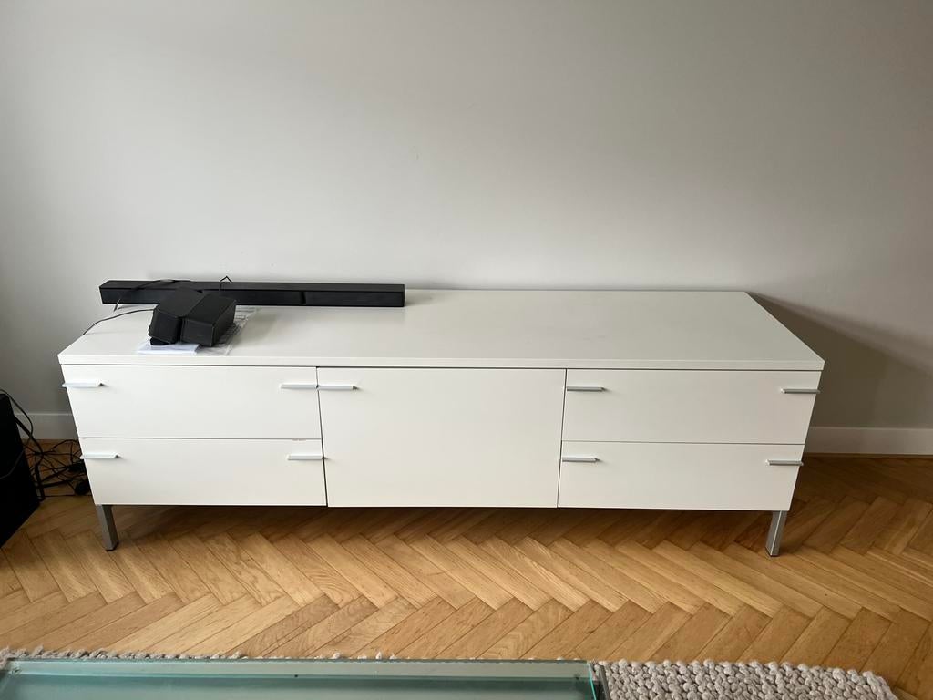 Pastoe Base Dressoir - Wit, Ophalen, Gebruikt, 150 tot 200 cm, Minder dan 100 cm