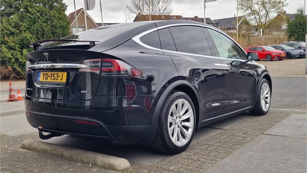 Tesla Model X 100D |TREKHAAK|STOELVW|CARPLAY|BTW|€ 0,35 -, Model X, Gebruikt, Zwart, 2433 kg