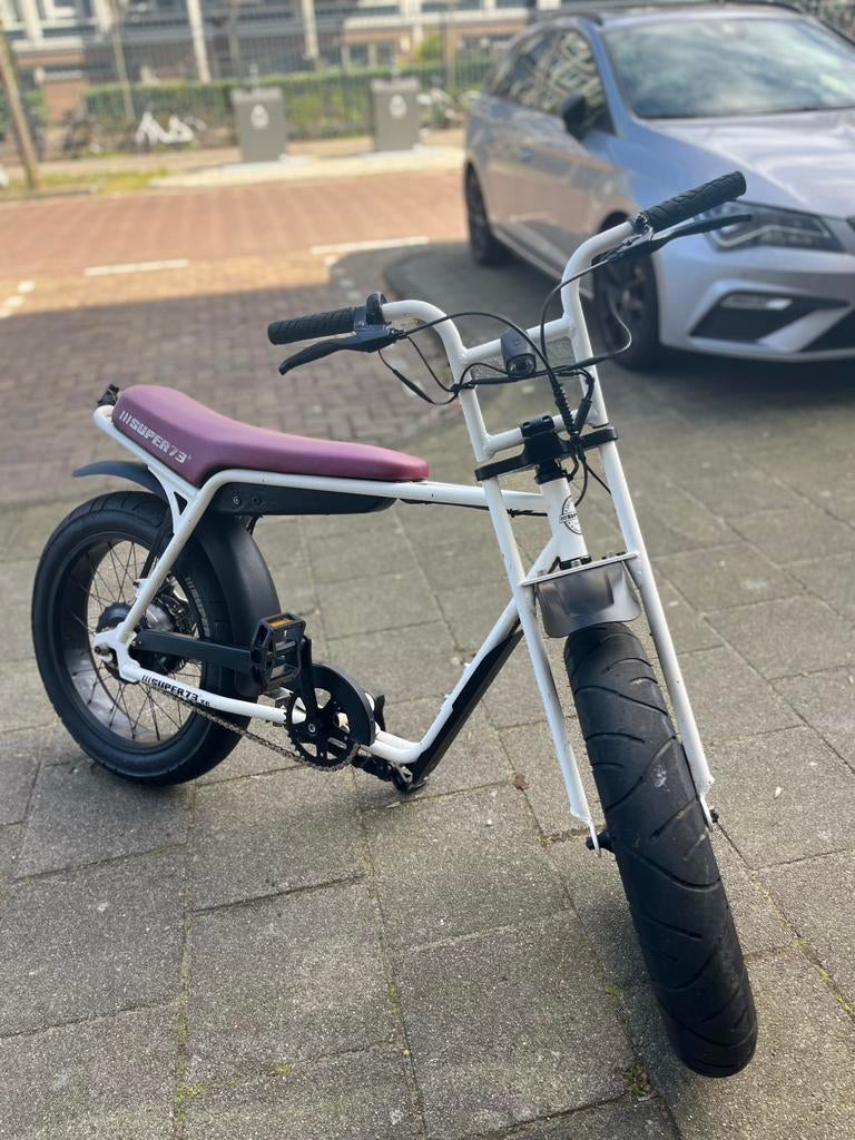 Super 73 ZG - Stijlvolle elektrische fatbike, Fietsen en Brommers, Elektrische fietsen, Gebruikt, Overige merken, Minder dan 47 cm