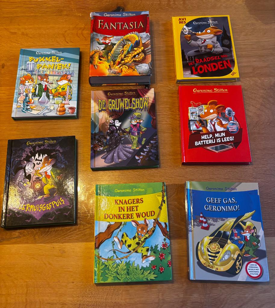 Boeken Geronimo Stilton, Boeken, Ophalen of Verzenden, Zo goed als nieuw, Geronimo Stilton, Fictie algemeen