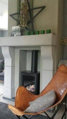 Landelijke Franse voorzet schouw aktie prijs € 595,-, Huis en Inrichting, Kachels, Ophalen, Nieuw, Vrijstaand, Overige soorten