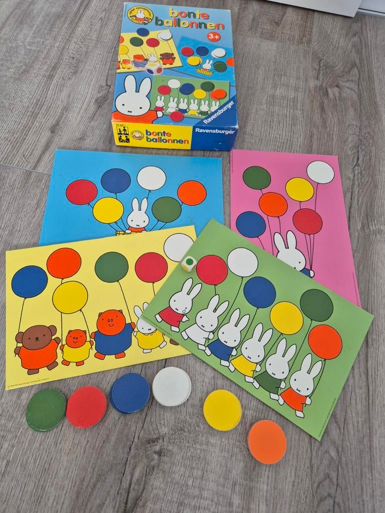 Nijntje bonte ballonnen spel, Ophalen, Zo goed als nieuw