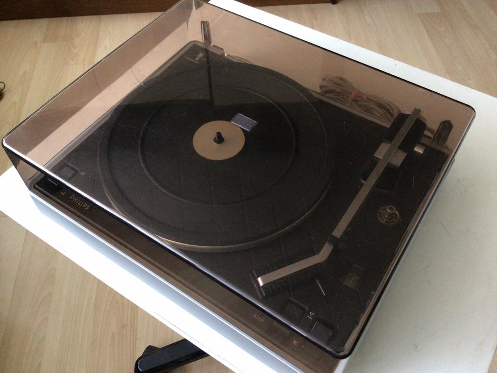 Philips platenspeler, Ophalen of Verzenden, Gebruikt, Philips, Pitch-regelaar