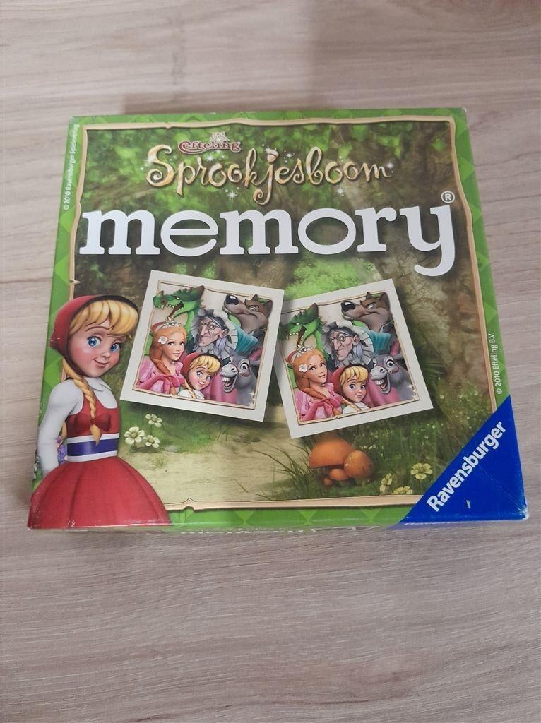 efteling sprookjesboom memory - s4295, Hobby en Vrije tijd, Gezelschapsspellen | Bordspellen, Verzenden, Zo goed als nieuw