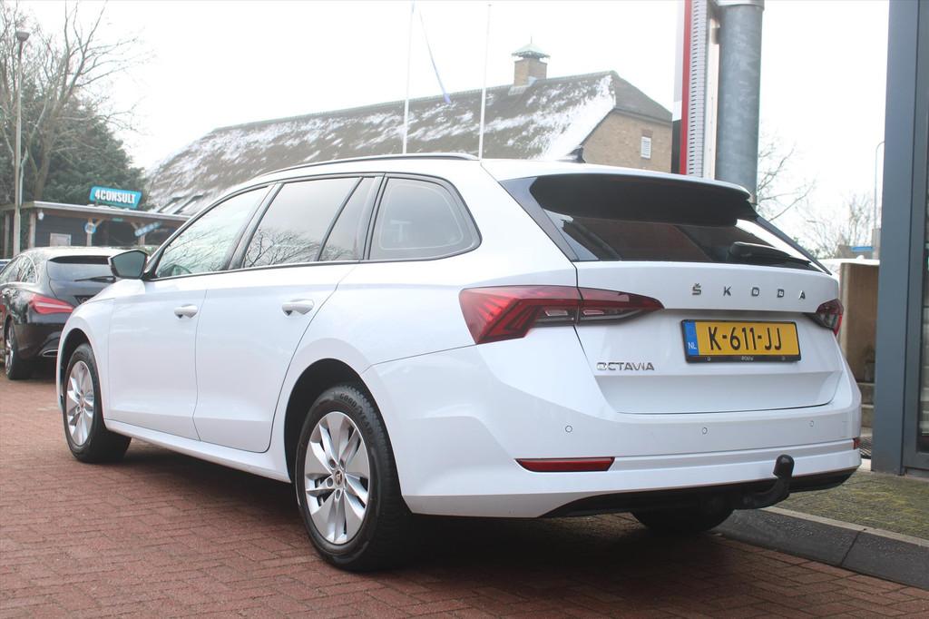 SKODA Octavia Combi 1.0 TSI *Business* | N.Model | Trekhaak, Stof, Gebruikt, Wit, Origineel Nederlands