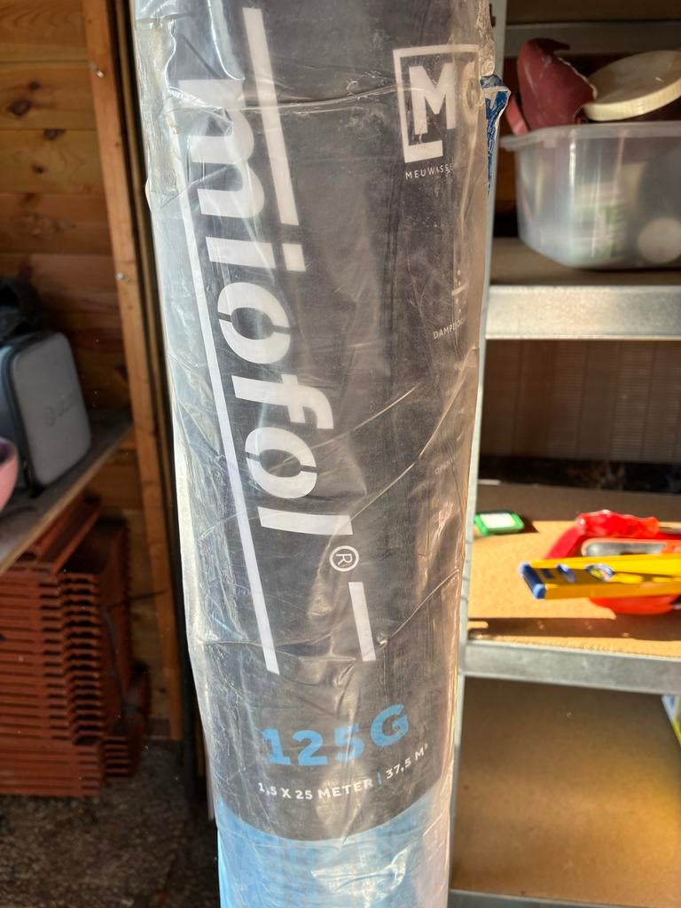 Miofol 125G dampremmende folie en Maxi Plus 150 dakfolie, Ophalen, Kunststof, Overige kleuren, Overige typen