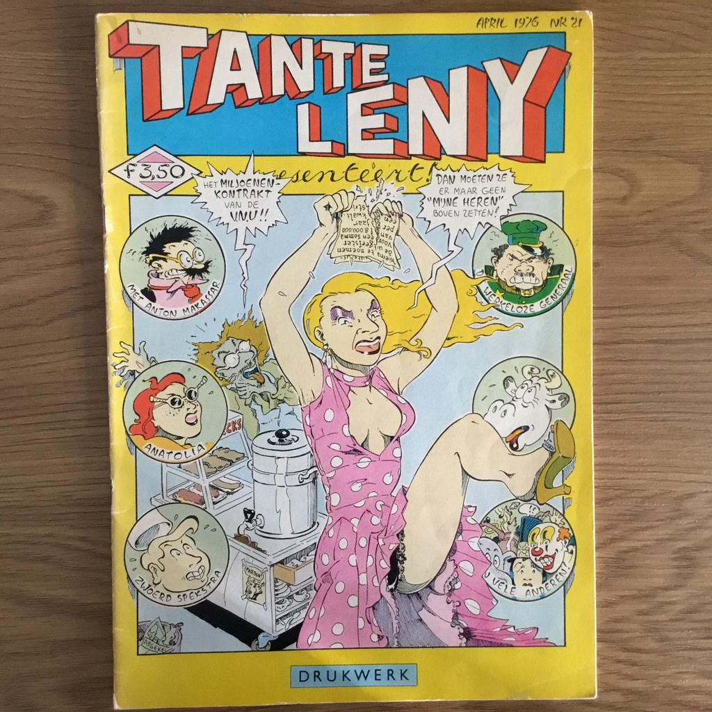 Tante Leby nr.21, Eén comic, Ophalen of Verzenden, Zo goed als nieuw, Europa