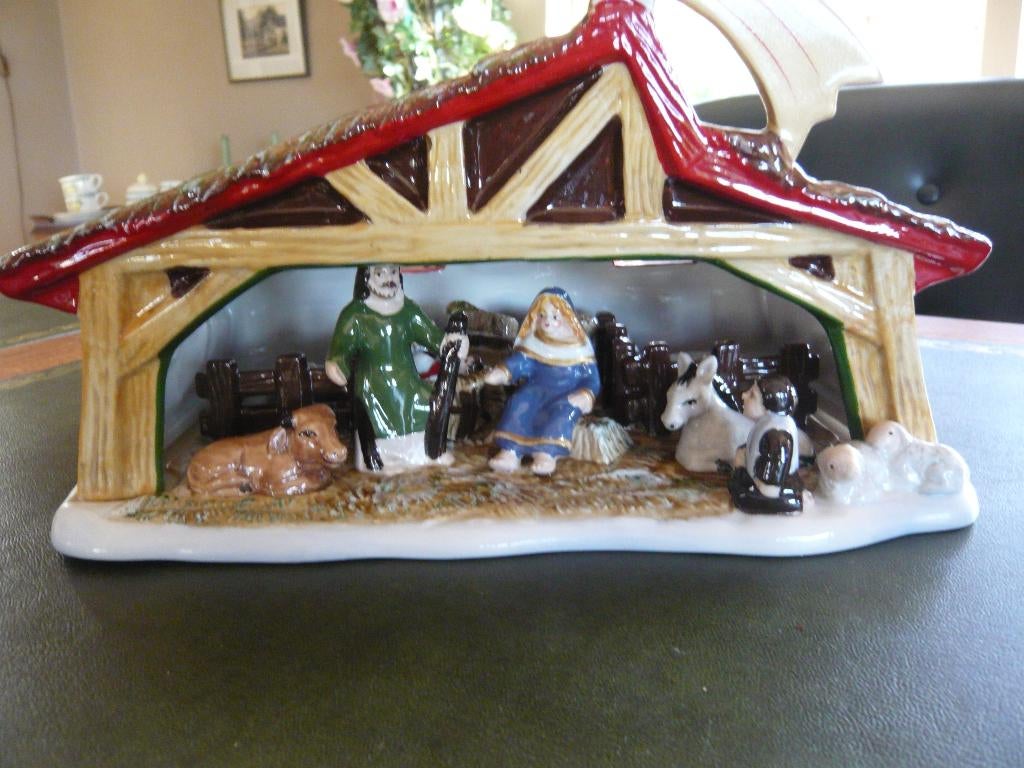 Villeroy & Boch Christmas Toys kerststal kribbe 27x16x16, Diversen, Kerst, Ophalen of Verzenden, Nieuw