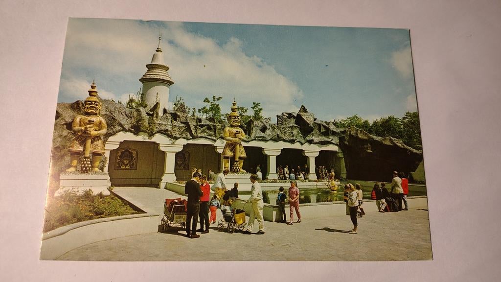 De Efteling De Indische Waterlelies Ansichtkaart ongelopen, Ophalen of Verzenden, 1980 tot heden, Noord-Brabant