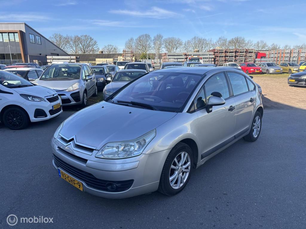 Citroen C4 1.6-16V Ligne Ambiance 2008 AUTOMAAT, Gebruikt, 4 cilinders, Bedrijf, 1587 cc