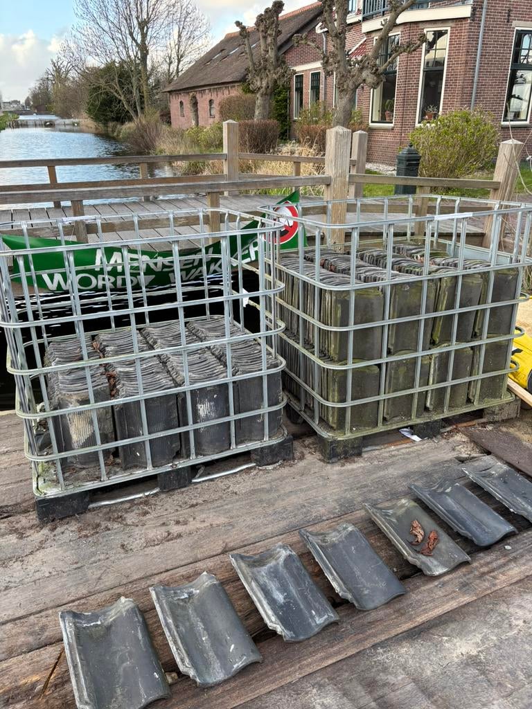 Twee lege ibc kraten!, Ophalen, Zo goed als nieuw