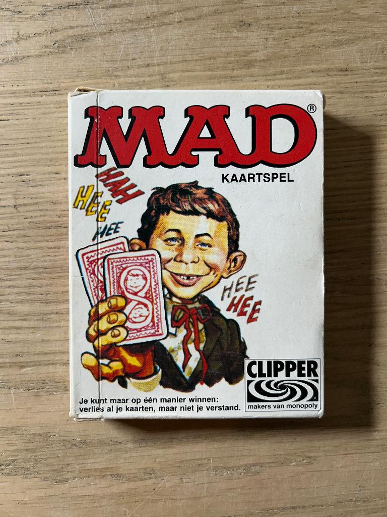 MAD Kaartspel, Hobby en Vrije tijd, Ophalen of Verzenden, Zo goed als nieuw