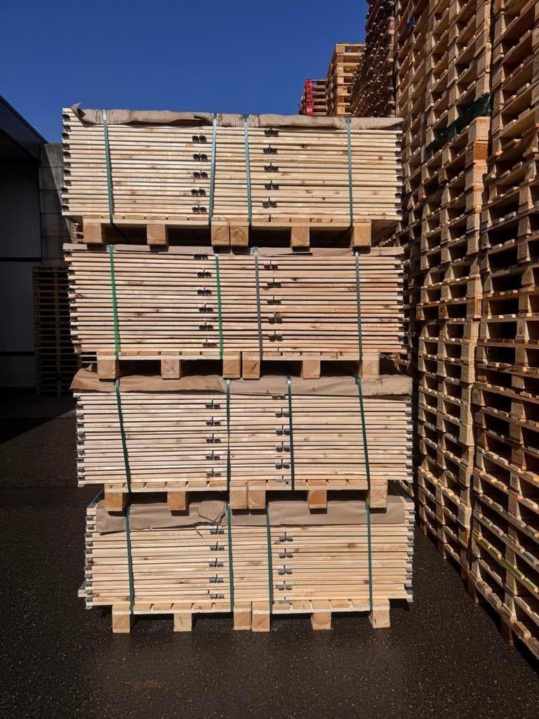 Nieuwe opzetraden 80x120 moestuinbakken houtenpallet randen, Doe-het-zelf en Verbouw, Hout en Planken, Ophalen, Minder dan 25 mm