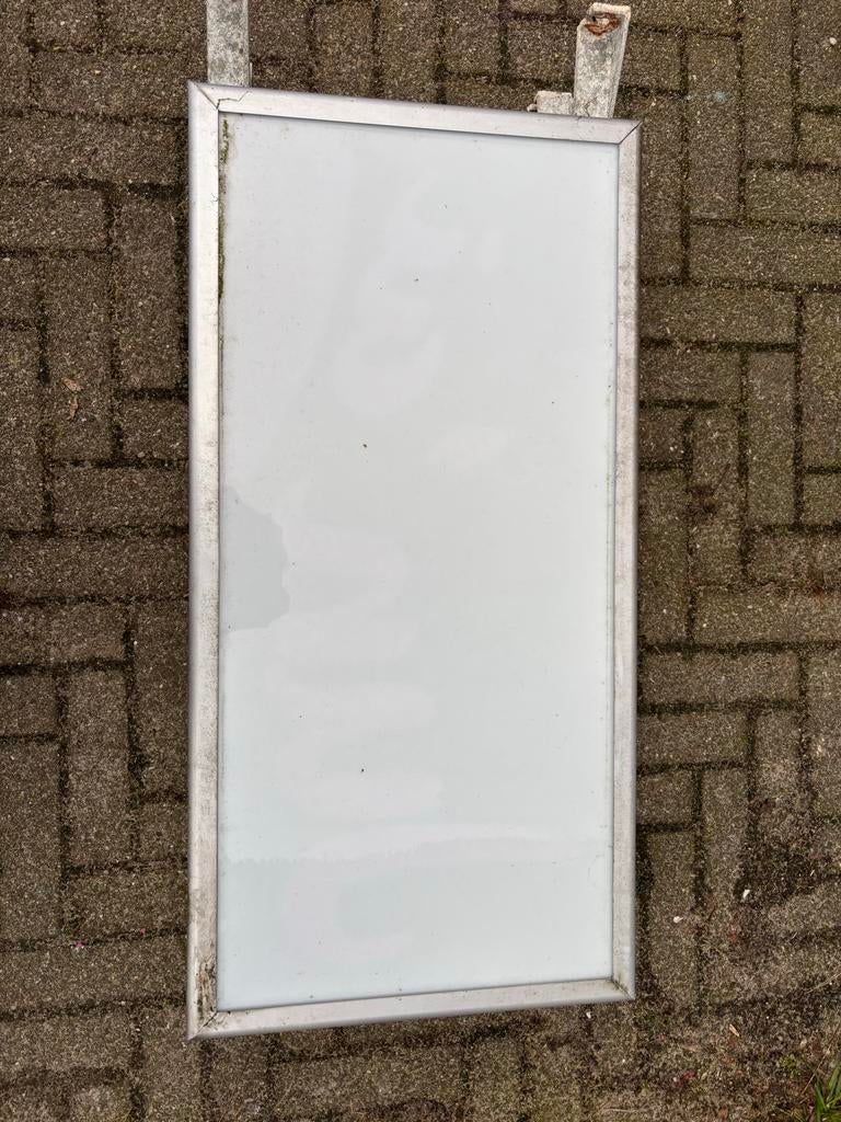 Lichtbak reclame 80x40 cm met TL buizen, Doe-het-zelf en Verbouw, Bouwverlichting, Ophalen
