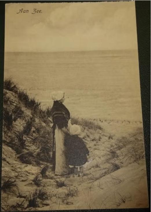 Klederdracht - Aan Zee 1, Verzamelen, Verzenden, 1920 tot 1940, Ongelopen, Klederdracht