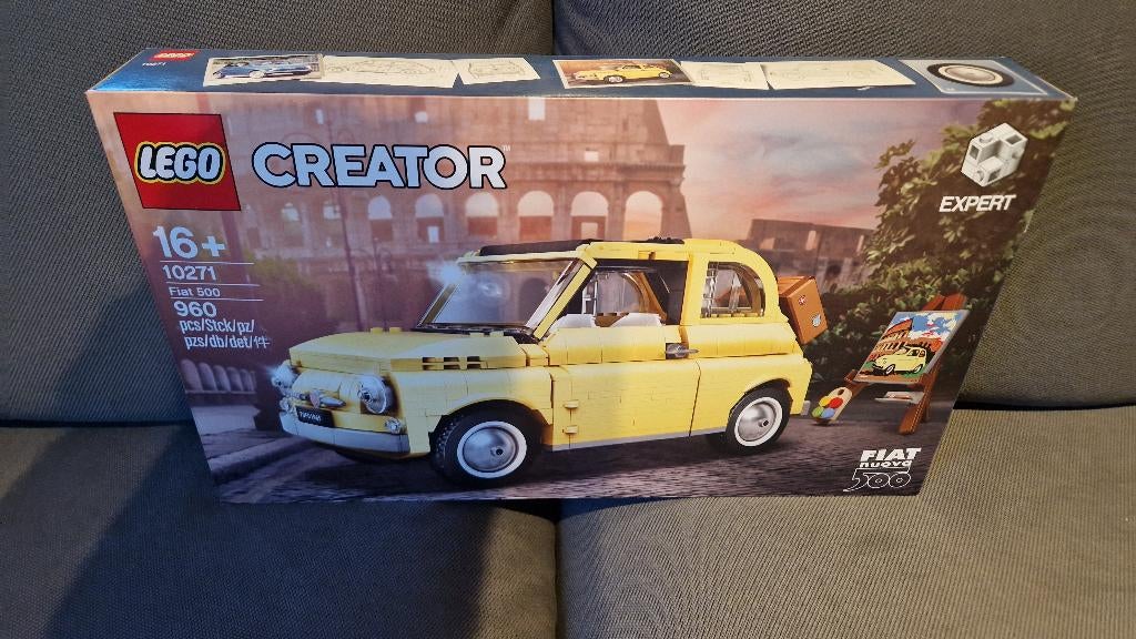 Lego Creator Expert 10271 - Fiat 500, Ophalen, Lego, Nieuw, Complete set