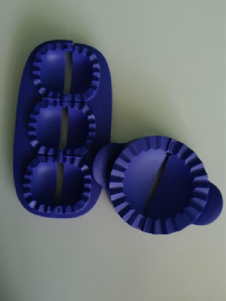 Tupperware bakhulpjes, Huis en Inrichting, Keuken | Tupperware, Ophalen of Verzenden, Zo goed als nieuw, Blauw, Overige typen