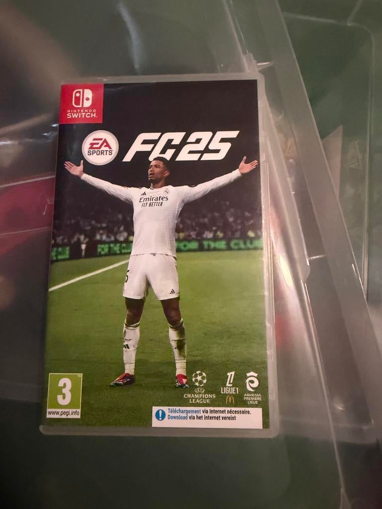 FC 25 Nintendo Switch - Voetbalgame, Ophalen, Eén computer, Zo goed als nieuw, Sport