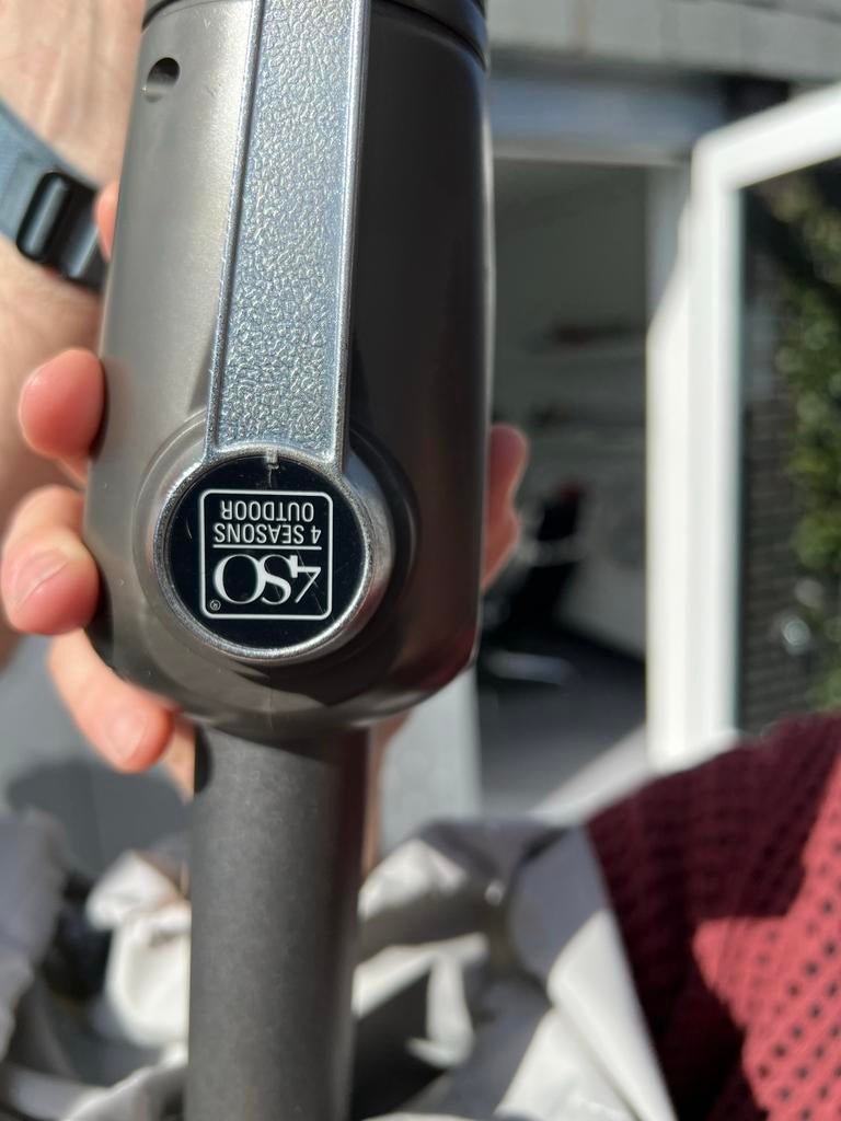 4 Seasons Outdoor Shanghai Parasol 300cm met hoes, Ophalen, Gebruikt, 2 tot 3 meter, Stokparasol