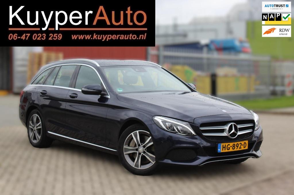 Mercedes-Benz C-klasse Estate 350 e Lease Edition nette hybr, Achterwielaandrijving, Gebruikt, Euro 6, Blauw