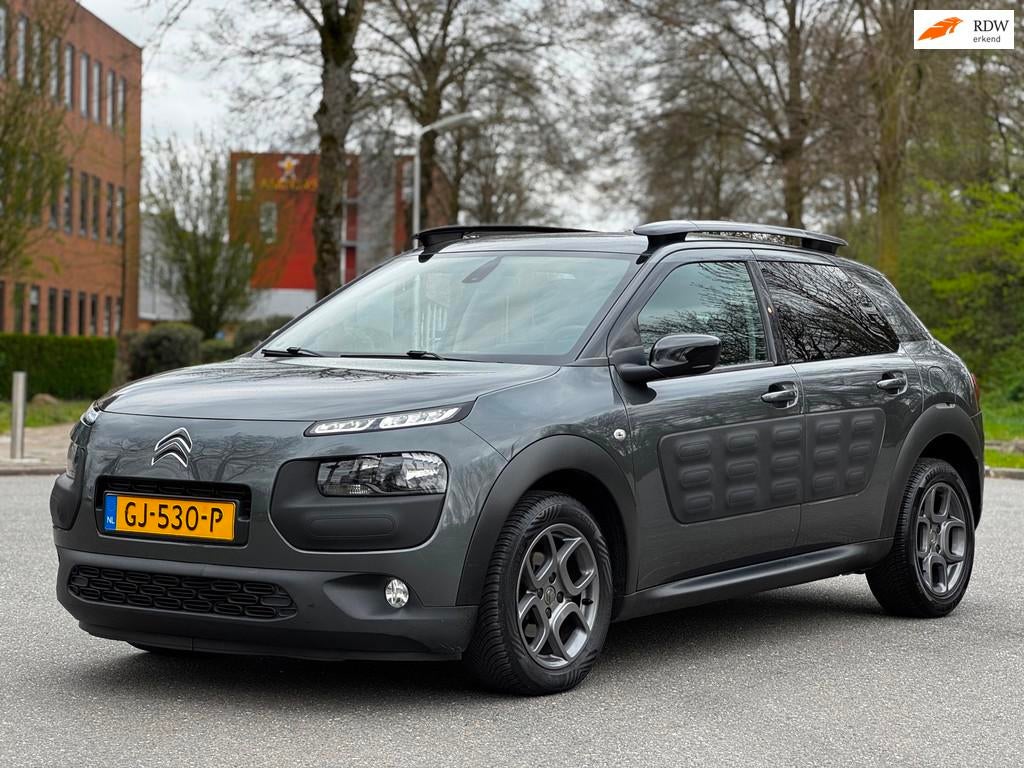 Citroen C4 Cactus 1.2 PureTech Shine|NAVI|PSENSOR|AIRCO|, Gebruikt, 1199 cc, 82 pk, Origineel Nederlands