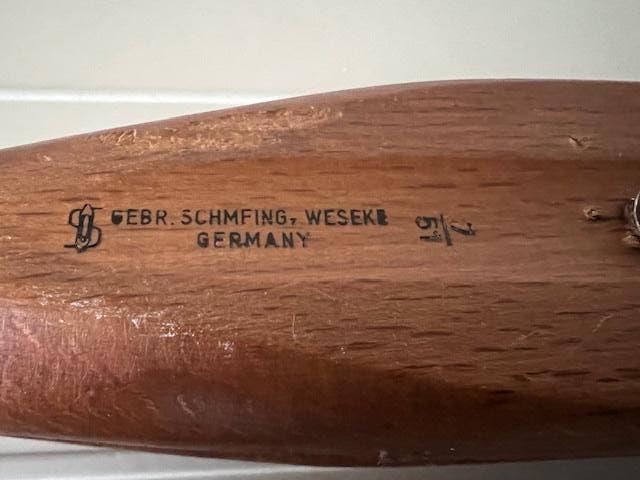 Schietspoel weefgetouw gebr. Schmfing Weseke Duitsland, Ophalen of Verzenden