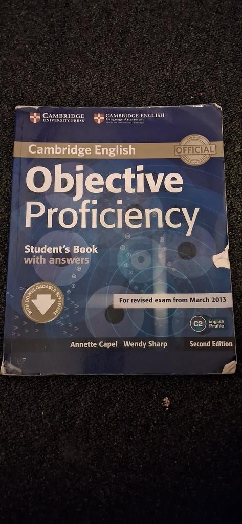 Cambridge English Objective Proficiency Student's Book, Boeken, Ophalen of Verzenden