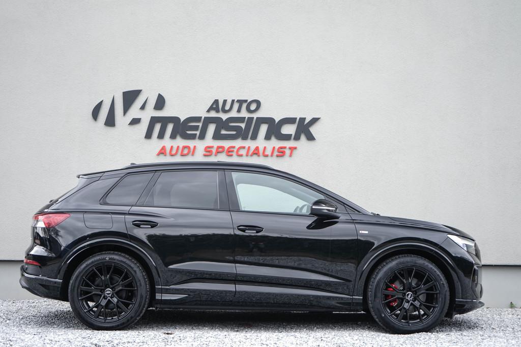 Audi Q4 e-tron 35 / 2x S-line/ Head-up Display/ Standkachel/, Auto's, Automaat, Achterwielaandrijving, Zwart, 1865 kg