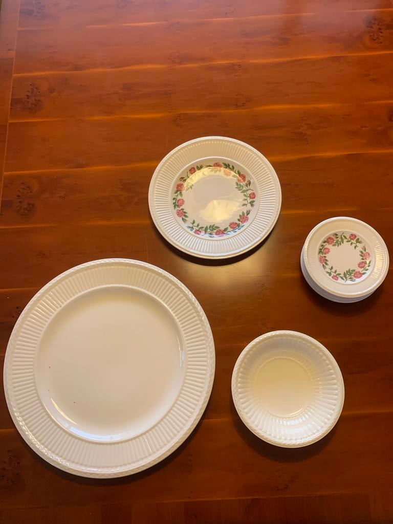 Wedgwood gebaksset +, Huis en Inrichting, Gebruikt, Overige typen, Ophalen of Verzenden, Wedgwood