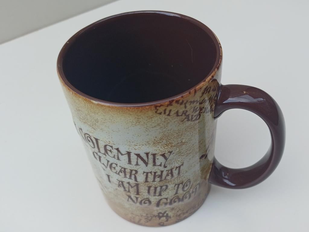 Marauder's Map mug (Sluipwegwijzer beker), Verzamelen, Harry Potter, Ophalen of Verzenden, Gebruikt, Gebruiksvoorwerp