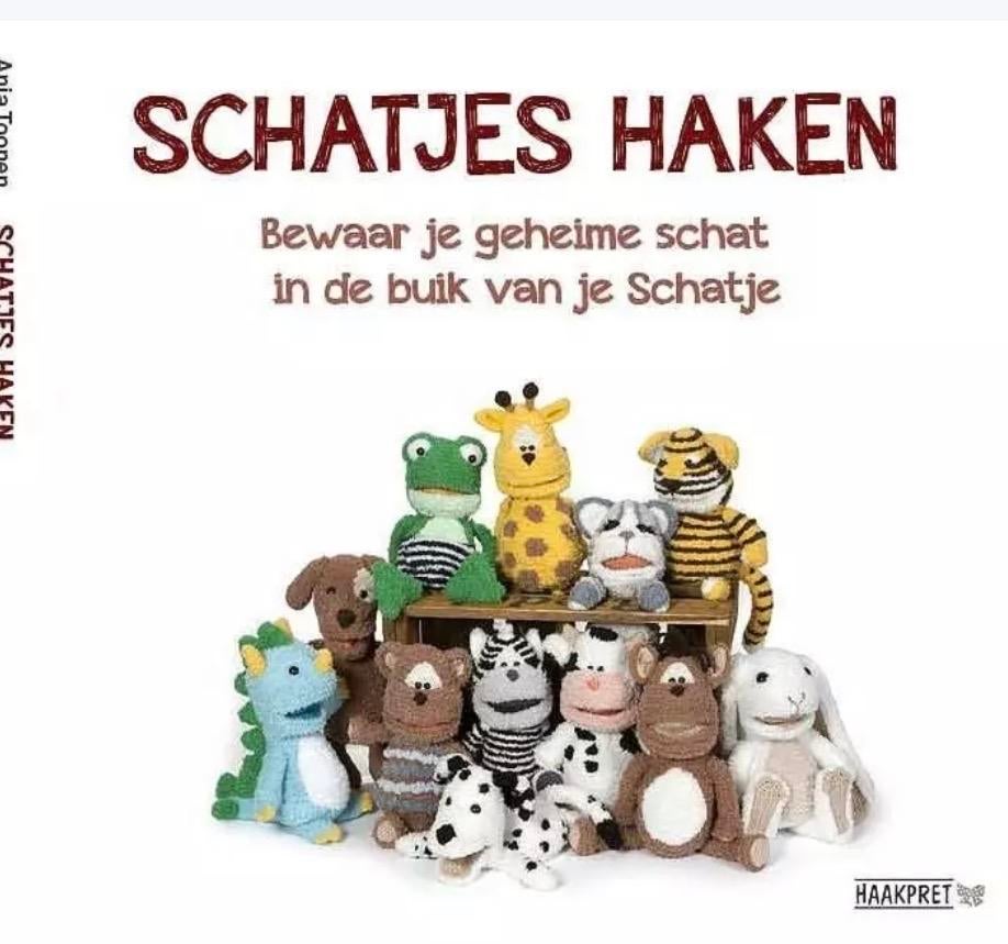 Gehaakte knuffel: Hond, Koe of Paard, Ophalen of Verzenden, Nieuw, Haken, Overige typen