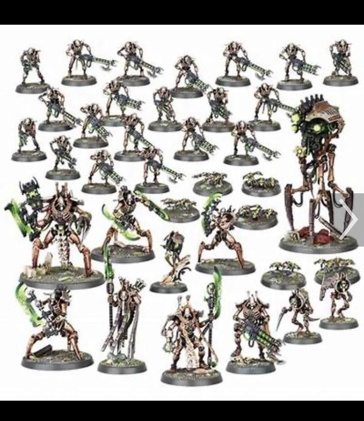 Warhammer 40k - Necron leger indomitus box - Geprimed, Ophalen of Verzenden, Warhammer