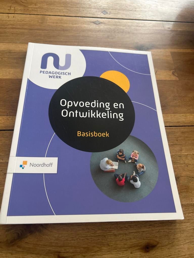 Nu Pedagogisch Werk: Opvoeding en Ontwikkeling Basisboek, Ophalen of Verzenden, Gamma, Nieuw, MBO
