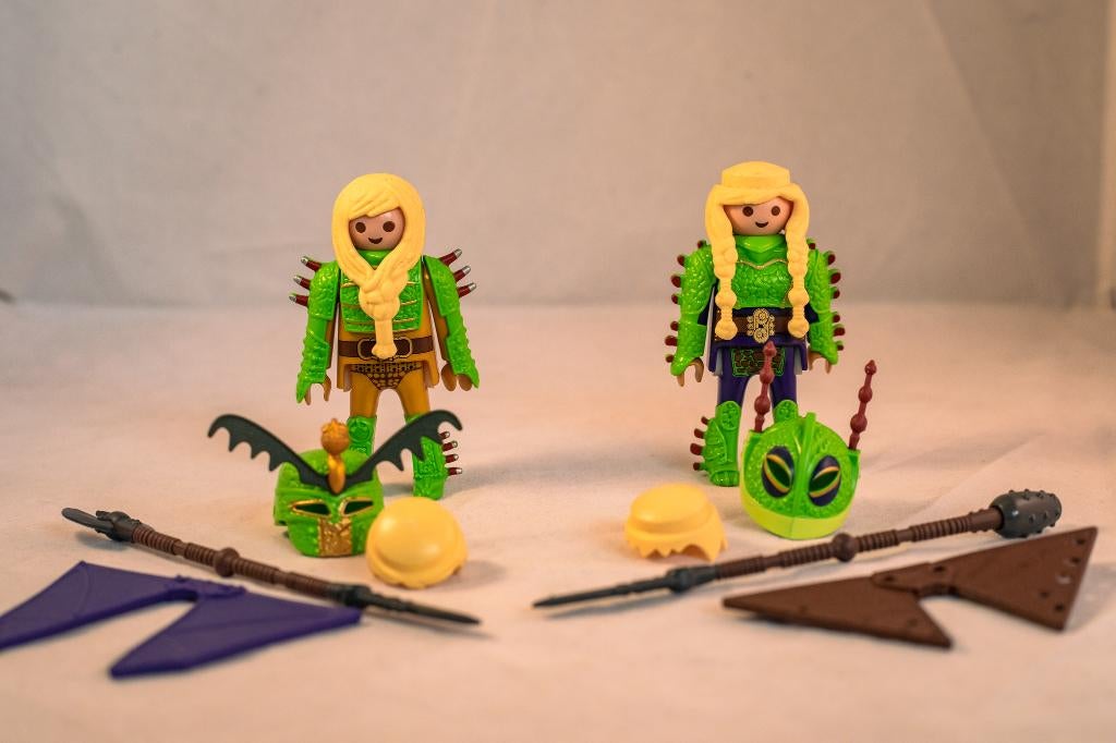 Playmobil Brokdol en Knoldol in vliegpak, Ophalen of Verzenden, Zo goed als nieuw, Complete set