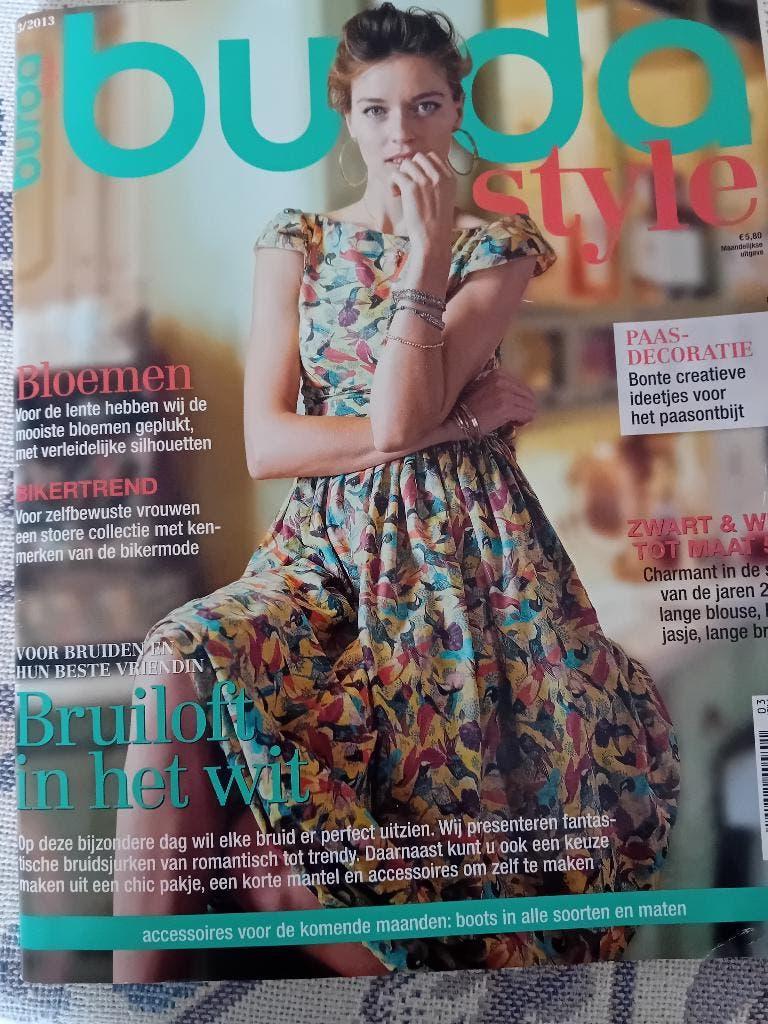 Burda Naaiblad- 3-2013, Hobby en Vrije tijd, Kledingpatronen, Ophalen of Verzenden, Zo goed als nieuw, Vrouw, Burda
