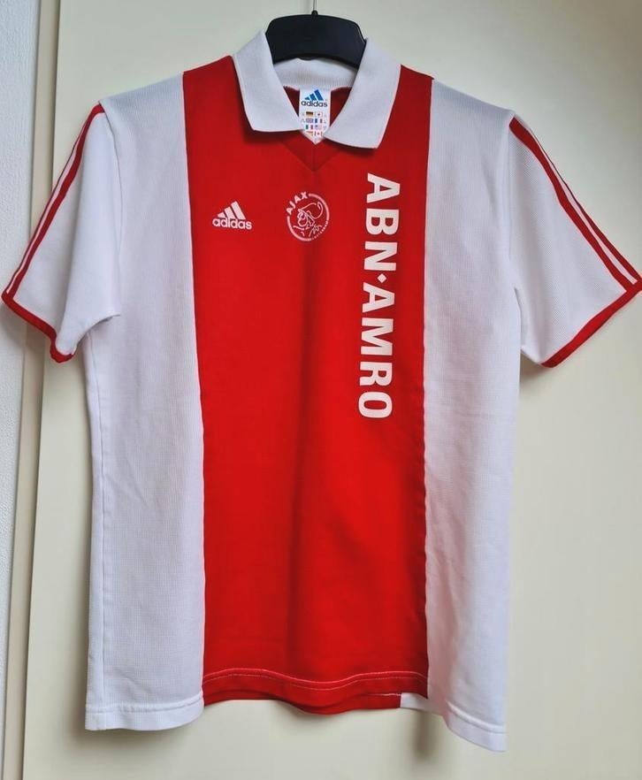 Ajax shirt seizoen 2000 / 2001 thuisshirt junior maat 176 , Verzamelen, Sportartikelen en Voetbal, Ophalen, Gebruikt, Ajax, Shirt