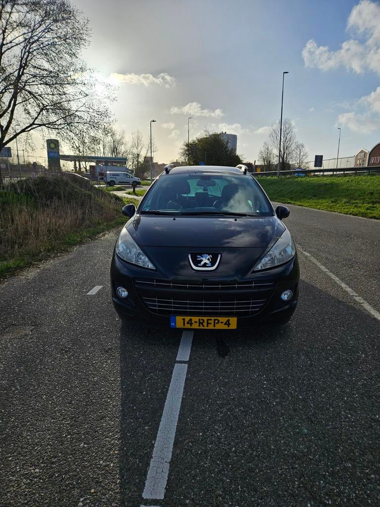 Peugeot 207 1.6 16V SW Outdoor 2011 Zwart, Voorwielaandrijving, 4 cilinders, Zwart, Origineel Nederlands