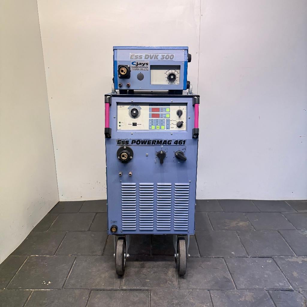 ESS PowerMag 461 MIG MAG Lasapparaat Lasmachine Co2 WTGK, Gebruikt, Info@cjays.nl, Riedweg 4, 88339 Bad Waldsee, Duitsland, Ophalen of Verzenden