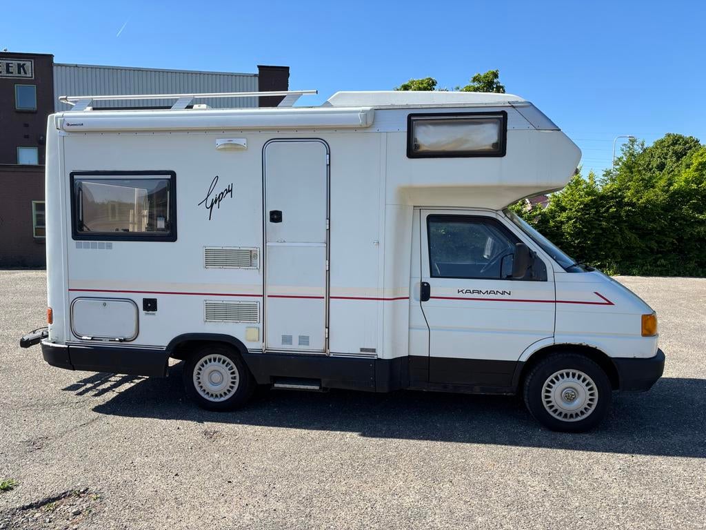 Compacte off grid Volkswagen Karmann Gipsy camper, Caravans en Kamperen, Campers, Alkoof, Ringverwarming, Volkswagen, 7 tot 12 maanden geleden