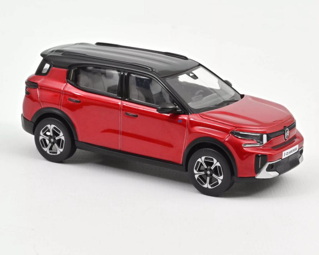 Citroen C3 Aircross 2025 Rood & Zwart 1:43 NOREV ref 155341