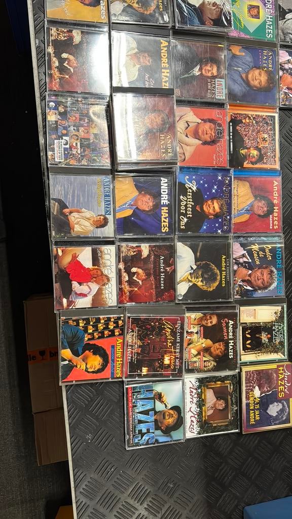 Grote collectie: 58 st André Hazes cd's, Ophalen, Gebruikt, Levenslied of Smartlap